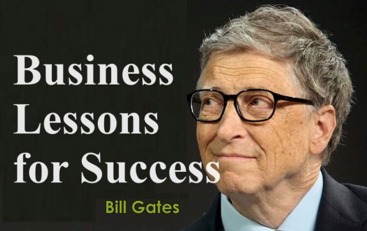 Bill Gates' Business Lessons for Success